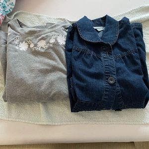 Maternity sweater and jacket lot size M